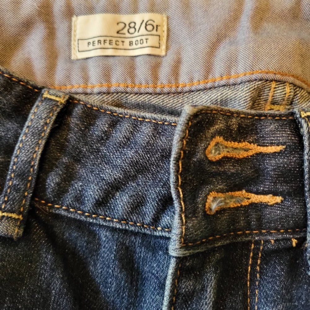 Women's GAP 1969 Boot Cut Jeans, 6 R - Picture 4 of 4